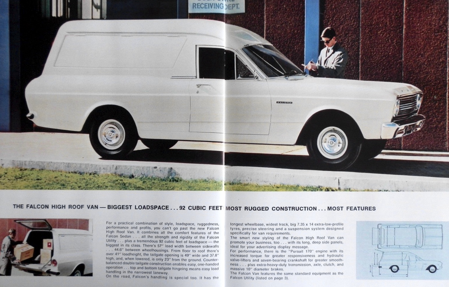 1966 Ford XR Falcon Ute and Van Brochure Page 5